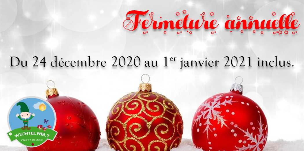 Fermeture Annuelle
